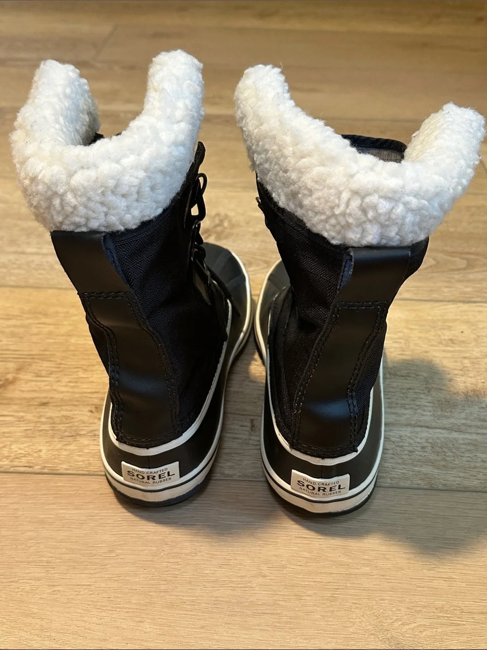 SOREL Womens Winter Carnival Black Snow Boots Size 8